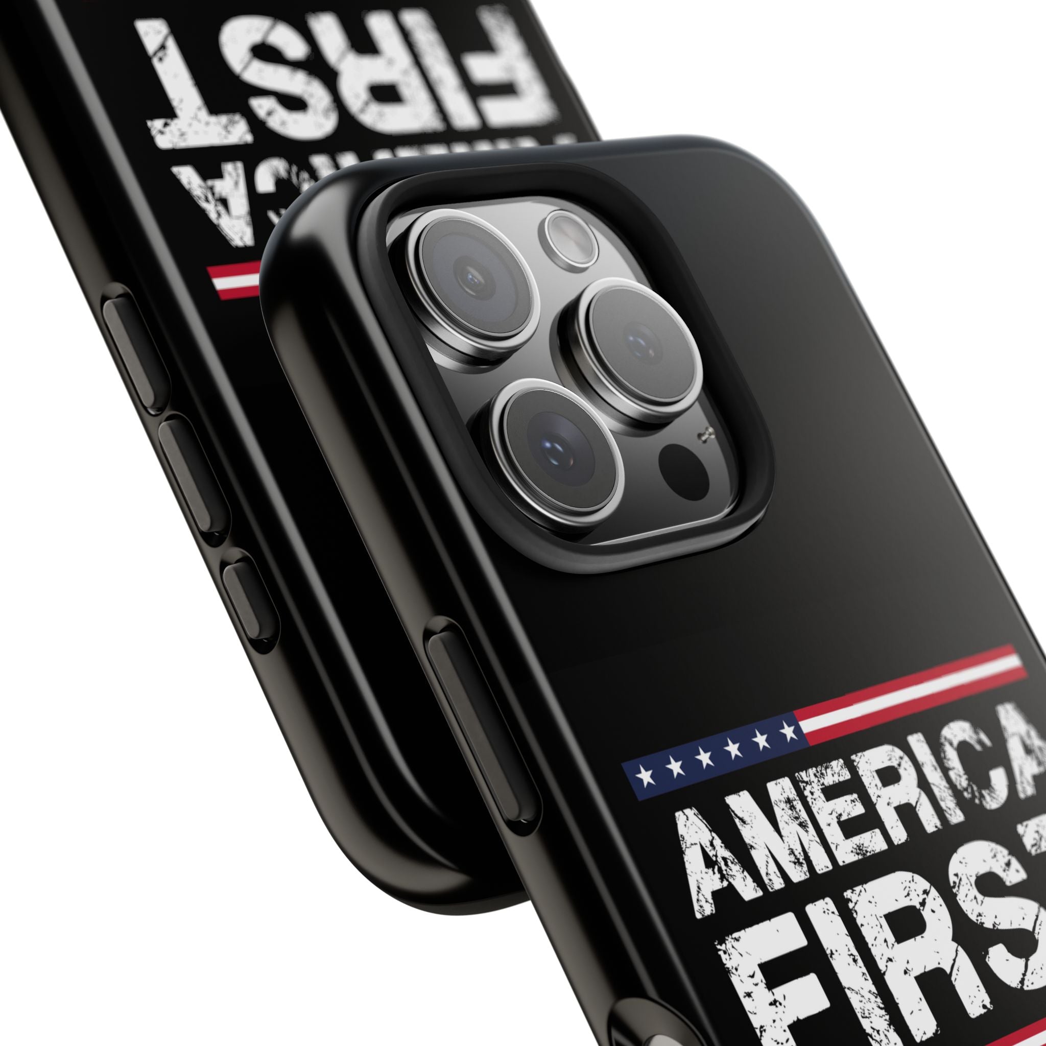 America First Tough Phone Case — Patriotic Protective iPhone Cover